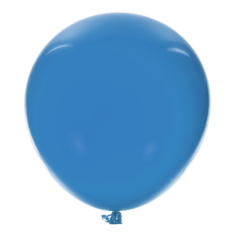 Balon Jumbo bleu 80 cm