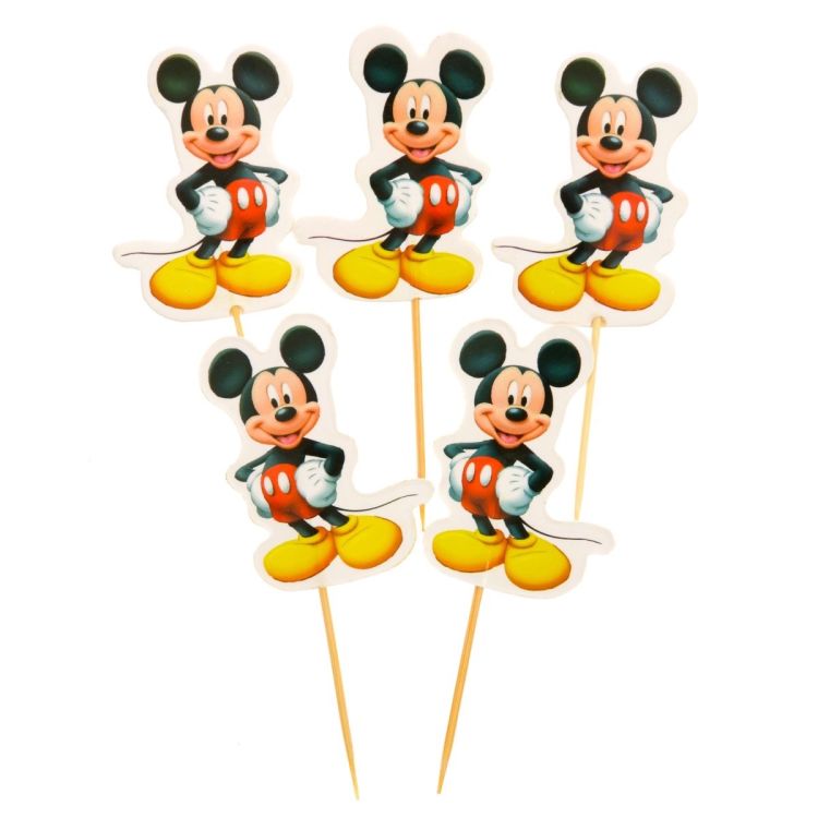 Scobitori decorative Mickey 24 buc.