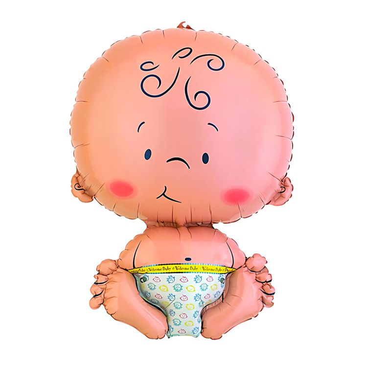 Balon folie metalizata Welcome Baby 41 x 56 cm