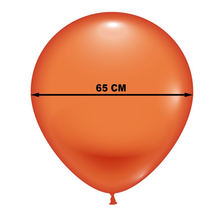 Balon jumbo portocaliu 60 cm