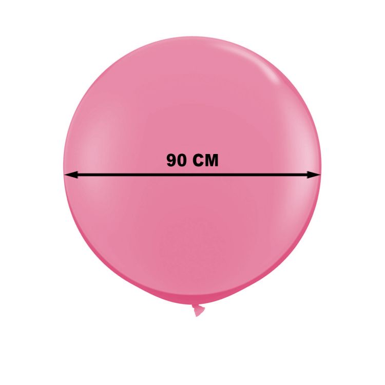 Balon Jumbo roz 90 cm