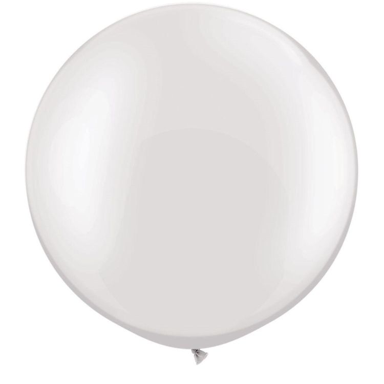 Balon Jumbo transparent diametrul 80 cm pentru petreceri, nunti, botezuri