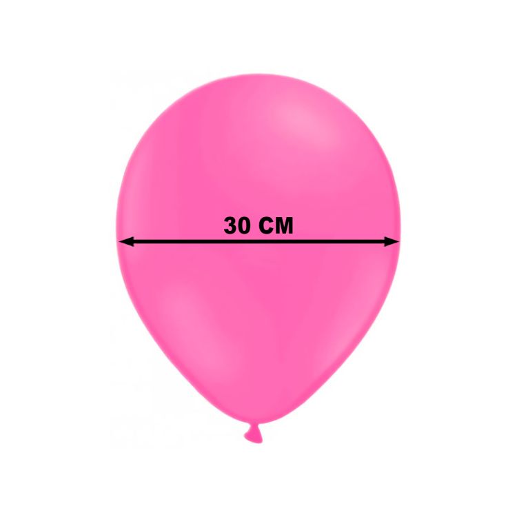 10 baloane sidefate 2017 - 30 cm