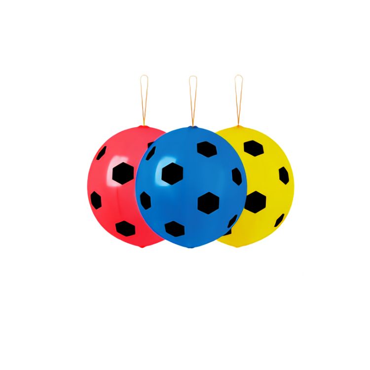 3 baloane punch balls fotbal 45 cm