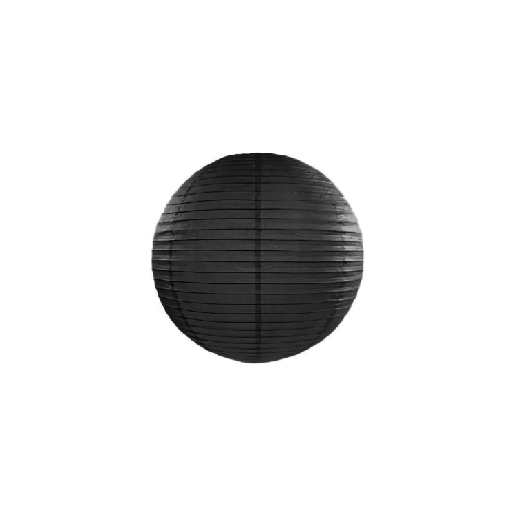 Lampion decorativ negru 25 cm	
