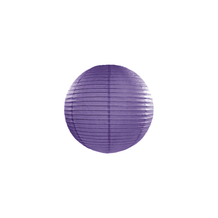 Lampion decorativ violet 25 cm
