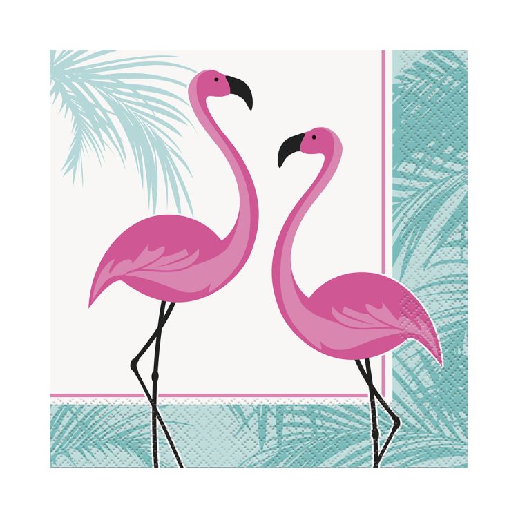 Servetele flamingo party