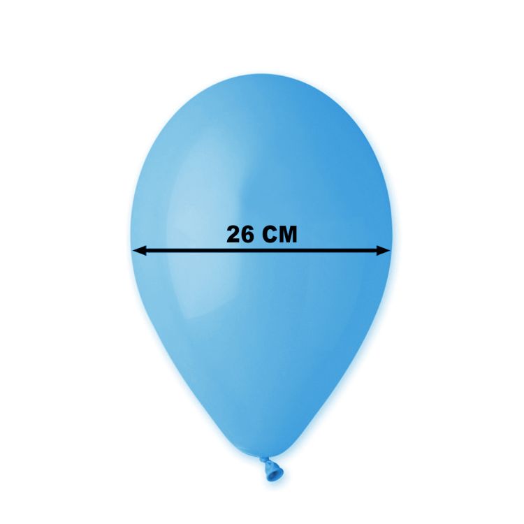 Set de 25 baloane bleu inscriptionate Este Baietel