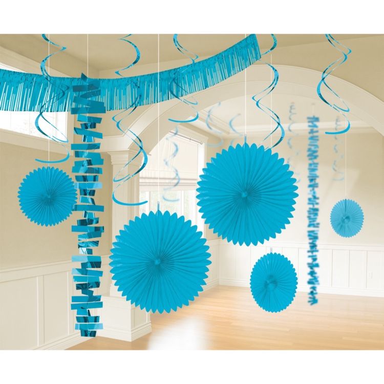 18 decoratiuni bleu pentru party