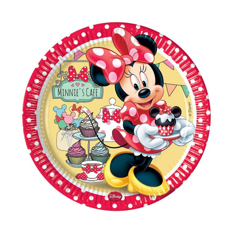 Farfurii Minnie Mouse Cafe 23 cm
