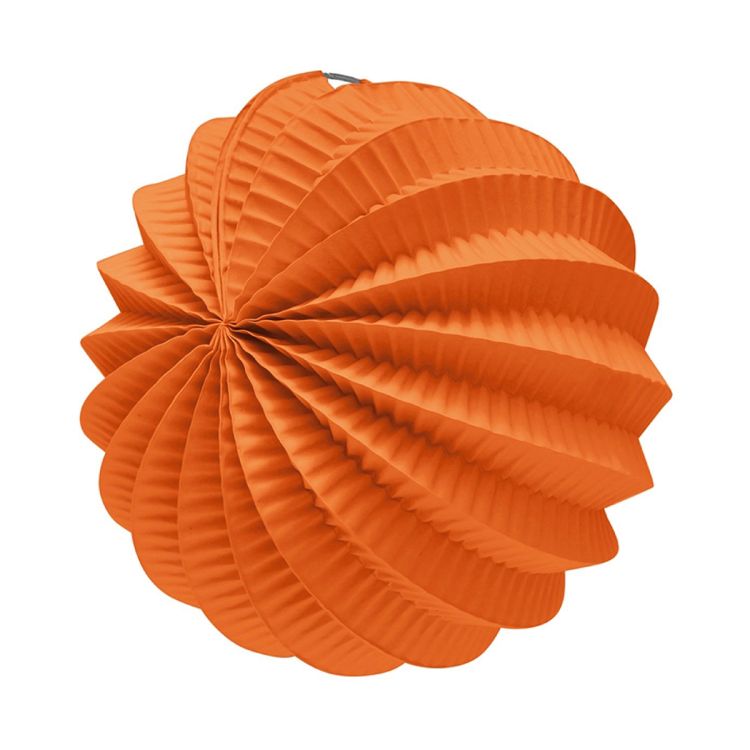 Lampion portocaliu 22 cm
