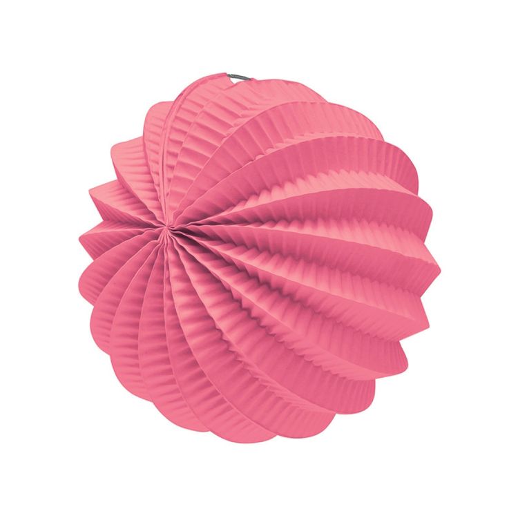 Lampion rotund roz 22 cm