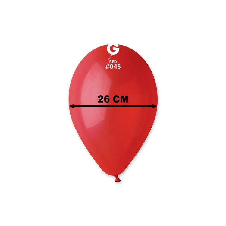 100 Baloane asortate Gemar - 26 cm