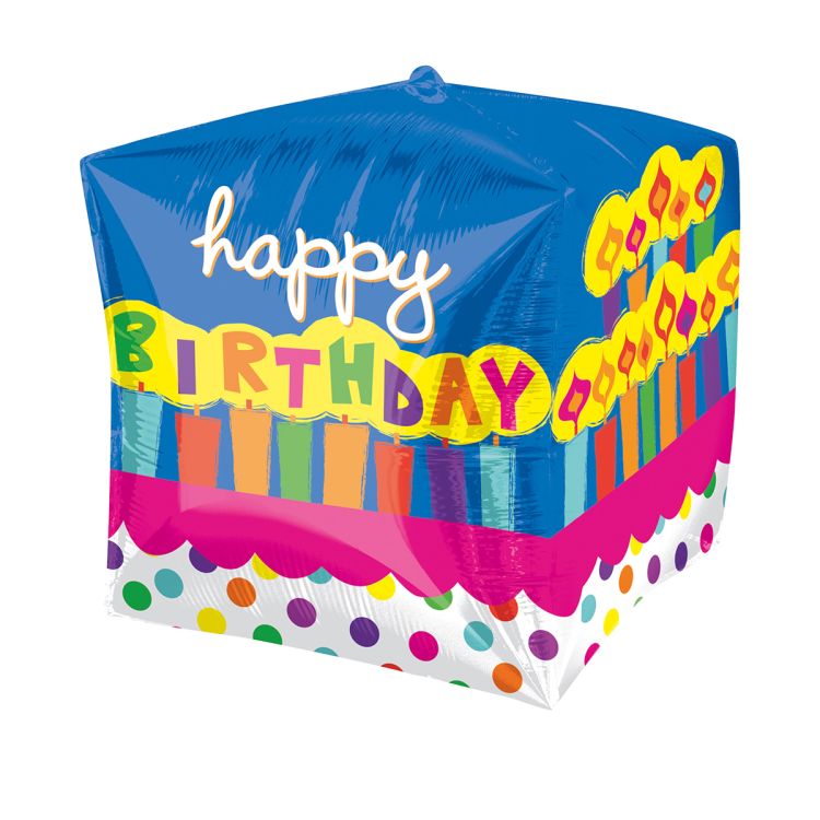 Balon folie cub Happy Birthday 38 cm