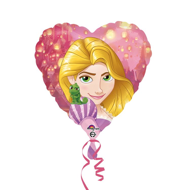 Balon folie inima Rapunzel 43 cm