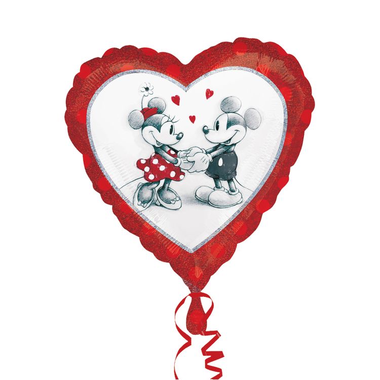 Balon folie Mickey and Minnie Love 43 cm