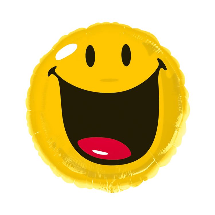 Balon folie Smiley 43 cm