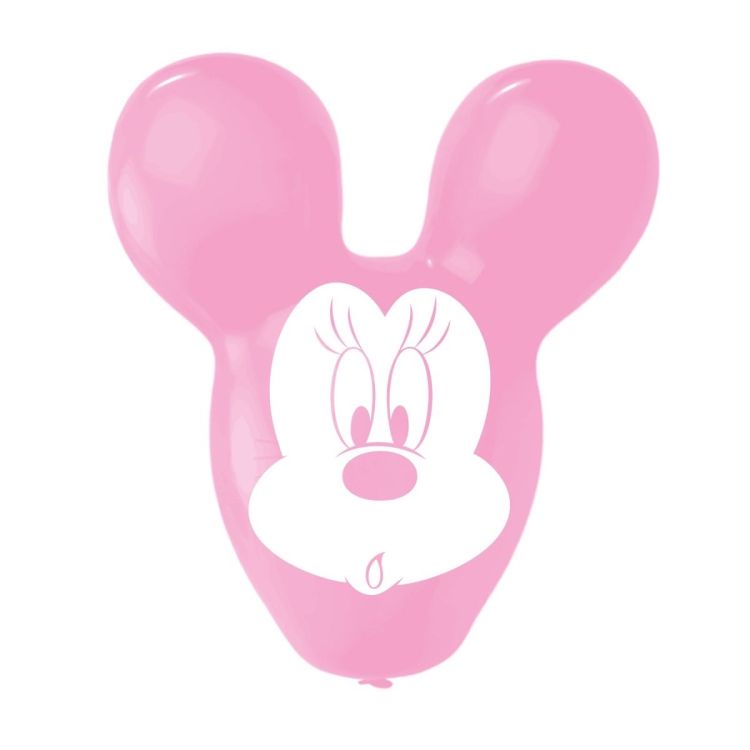 4 baloane uriase Minnie Mouse - 55.8 cm