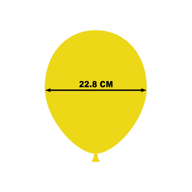 6 baloane animale jungla - 22 cm