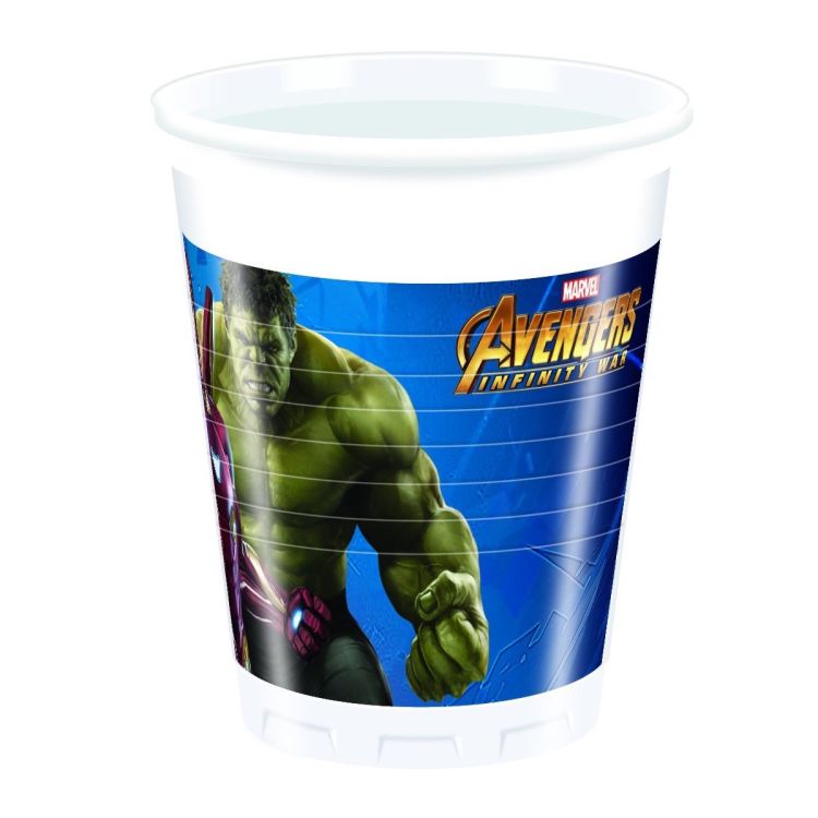 8 pahare Avengers Infinity