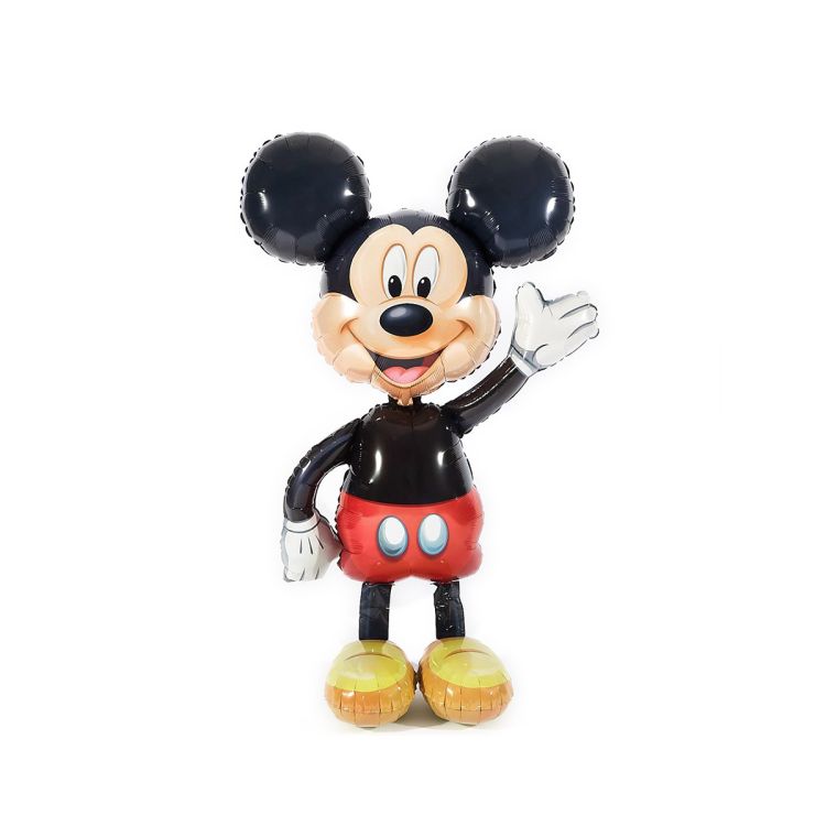 Balon folie Airwalkers Mickey Mouse  - inaltime 132 cm