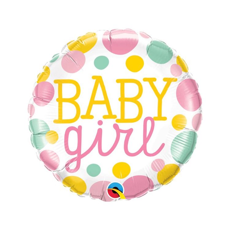Balon folie Baby Girl - 45 cm
