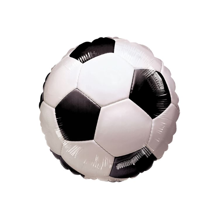 Balon mini folie metalizata minge fotbal 22 cm