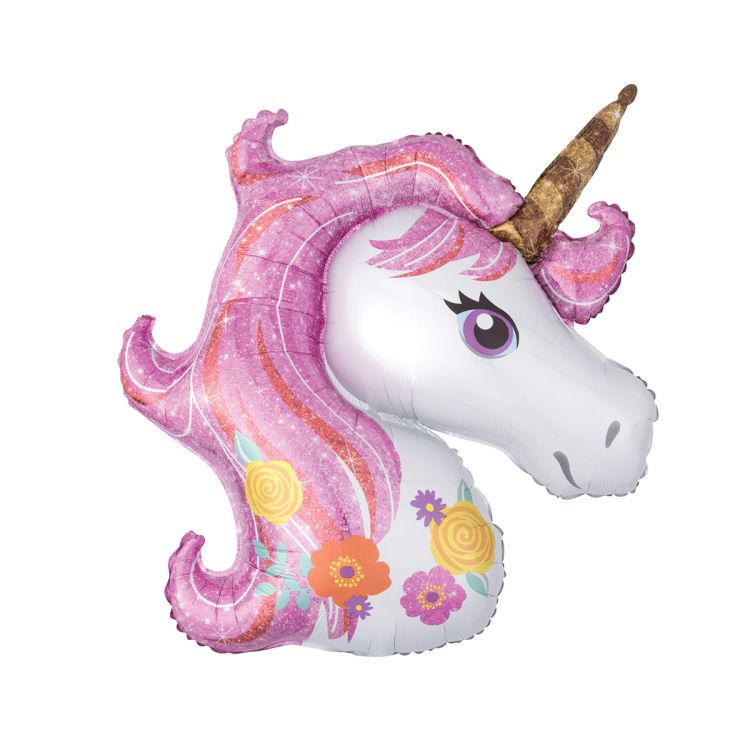 Balon supershape Unicorn magic - 83 x 73 cm