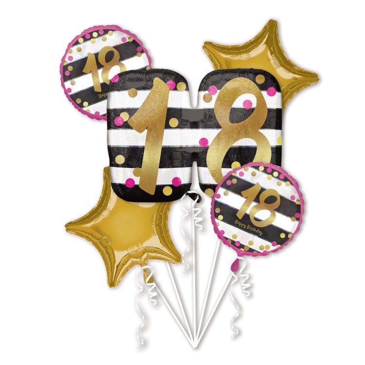 Buchet baloane 18 ani