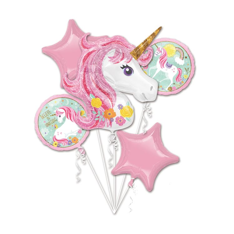 Buchet baloane Unicorn magic