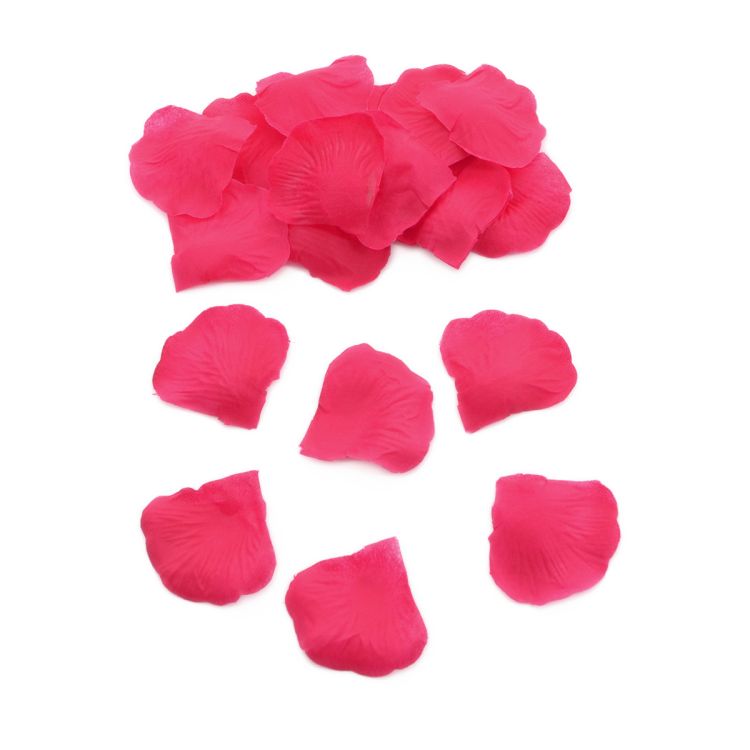 Confetti petale roz inchis de trandafir