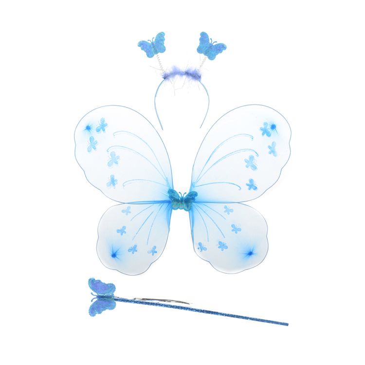 Aripi albastre de fluture