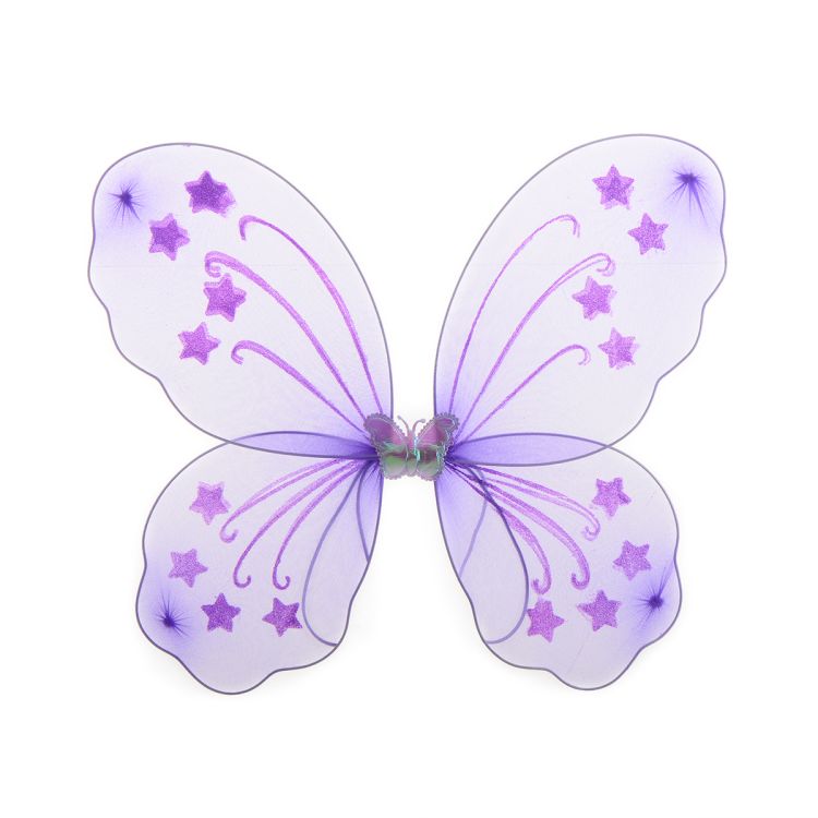 Aripi de fluture mov cu accesorii