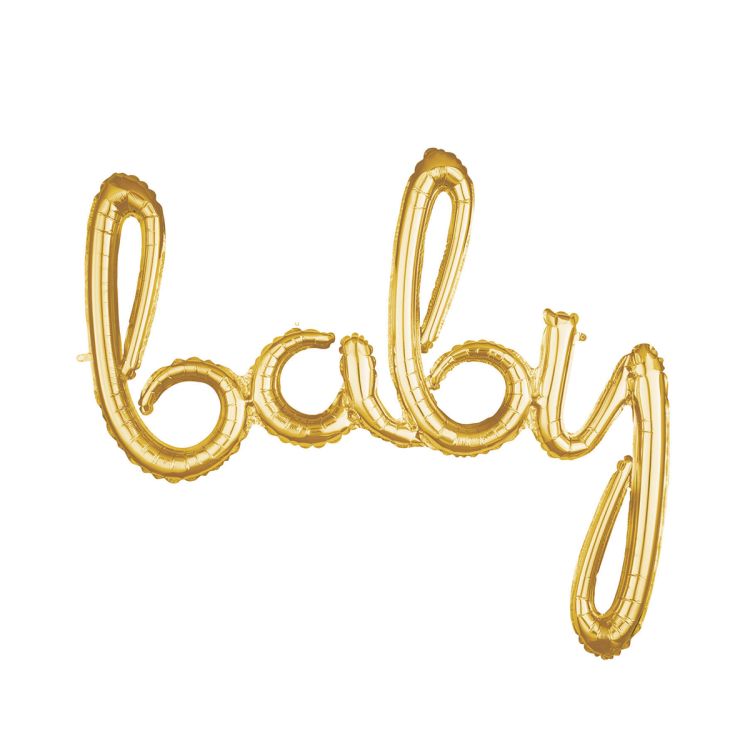 Balon Baby auriu