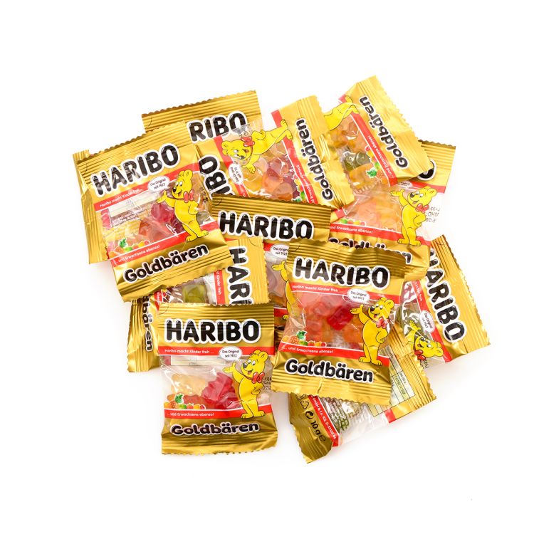 Mini jeleuri Haribo Goldbear - 250g