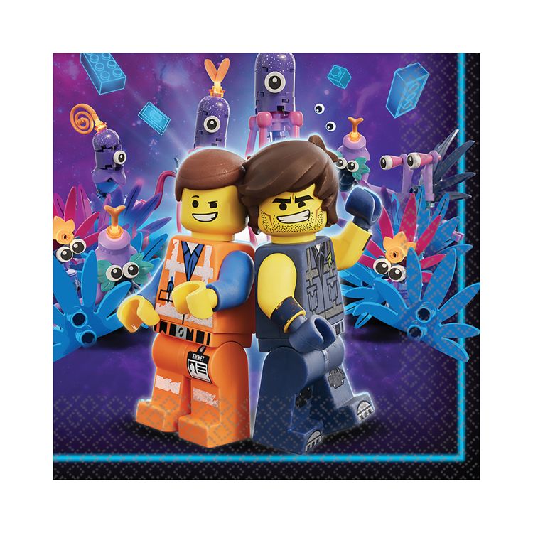 16 servetele Lego 2 - 33 x 33 cm