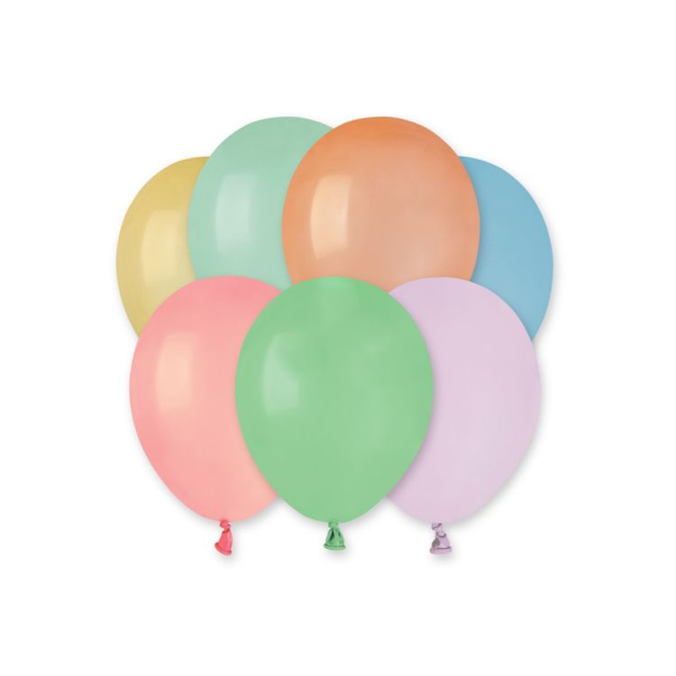 100 baloane Gemar macaron - 12 cm