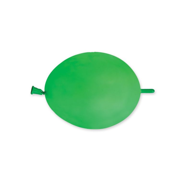100 baloane verzi pentru ghirlanda- 16 cm
