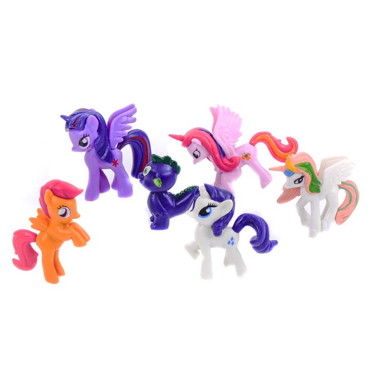 6 Figurine Little Pony