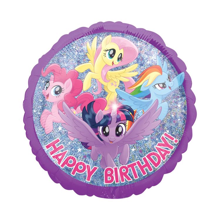 Balon Little Pony holografic - 45 cm