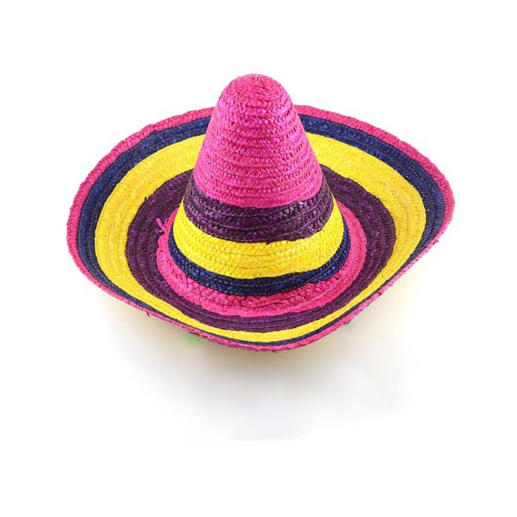 Palarie mexican tip sombrero in culori vii