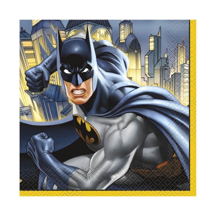 16 Șervețele Batman - 33 x 33 cm