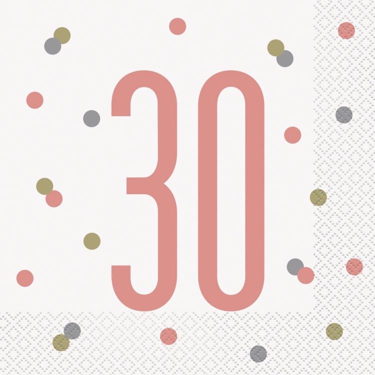 16 șervețele 30 ani