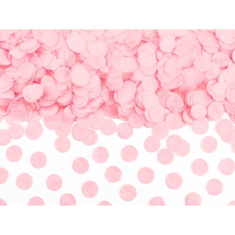 Confetti roz din hârtie - 15 g