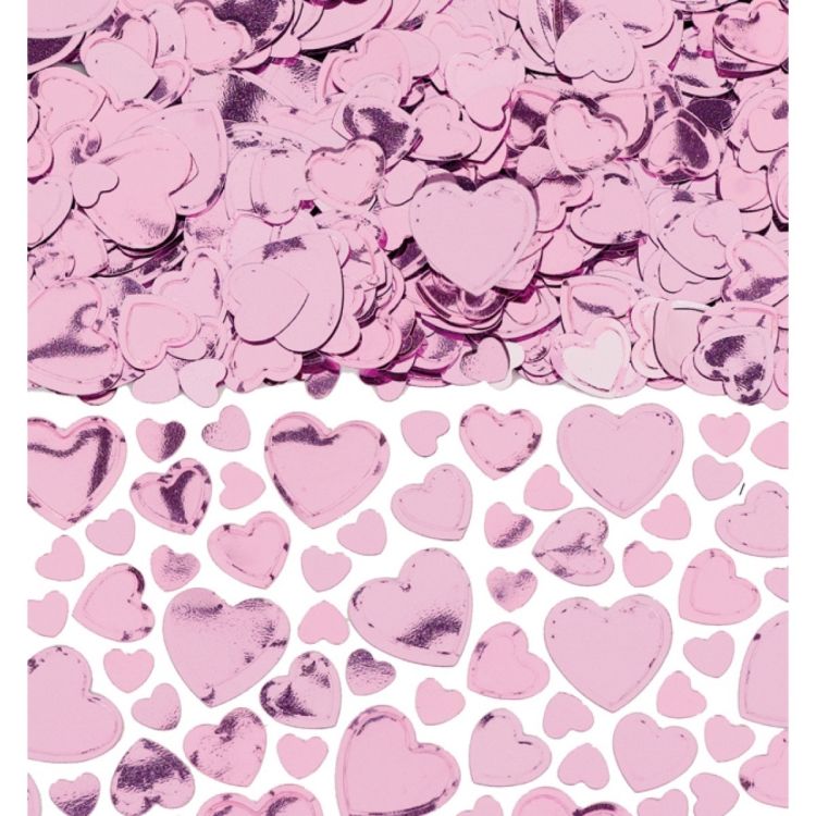 Confetti roz inima - 70 g
