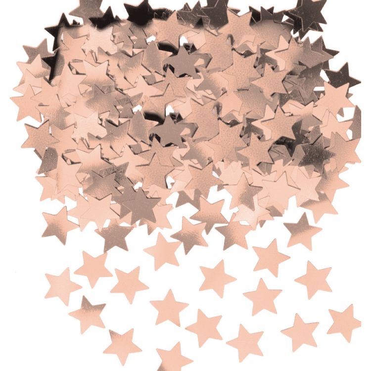 Confetti stele roz gold - 14 g