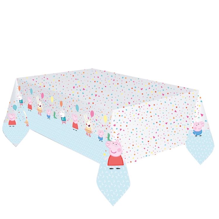 Față de masă Peppa Pig party - 120 x 180 cm