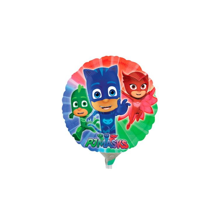 Mini balon folie Eroii in Pijama - 23 cm