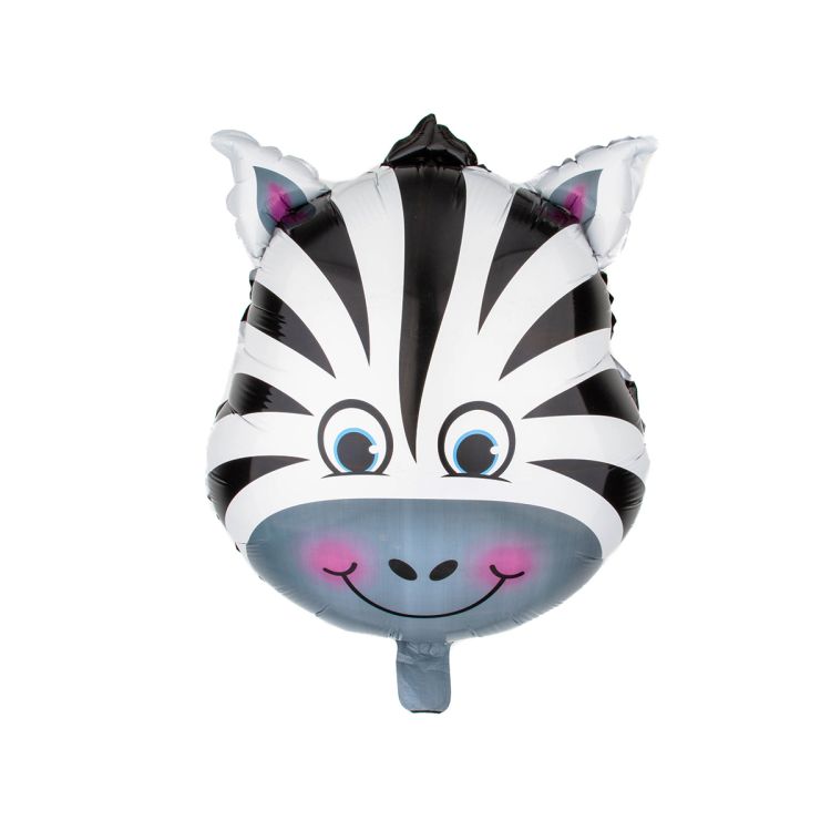 Balon cap Zebră 54 cm