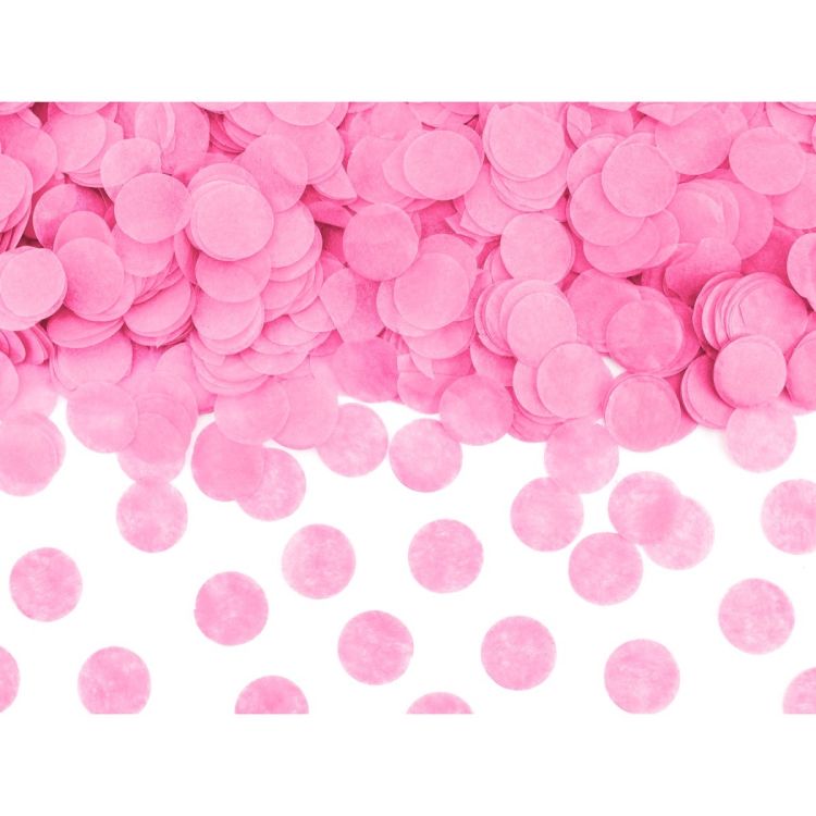 Tun confetti roz descoperire gen - 60 cm	